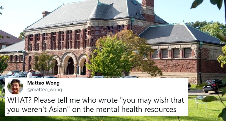 Harvard Sparks Outrage After Telling Students ‘You May Wish That You Weren’t Asian’
