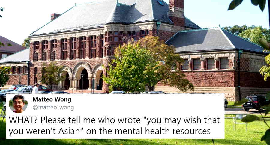 Harvard Sparks Outrage After Telling Students ‘You May Wish That You Weren’t Asian’