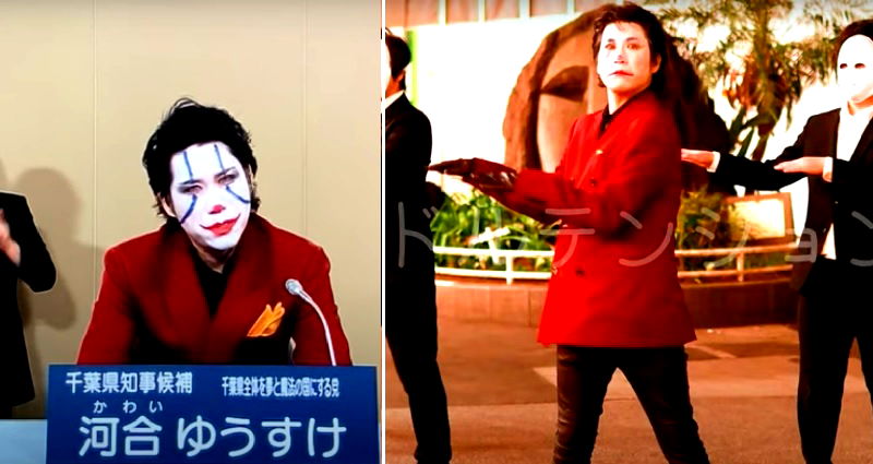 Japanese Comedian Dresses Up as Batman Villain to Run for Governor