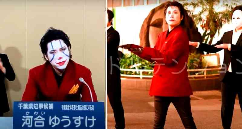 Japanese Comedian Dresses Up as Batman Villain to Run for Governor