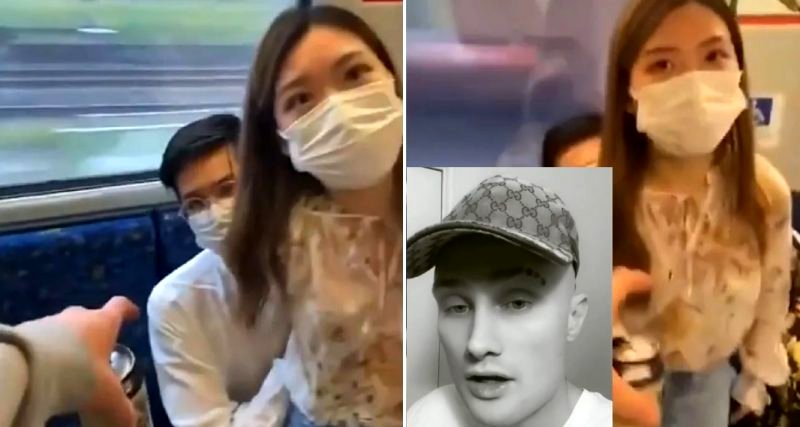Australian Man Films Himself Racially Abusing Asian Woman on Sydney Train