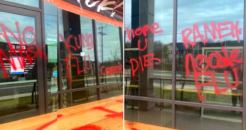 Ramen Shop Vandalized With Racist Graffiti After Owner Criticizes Texas Governor