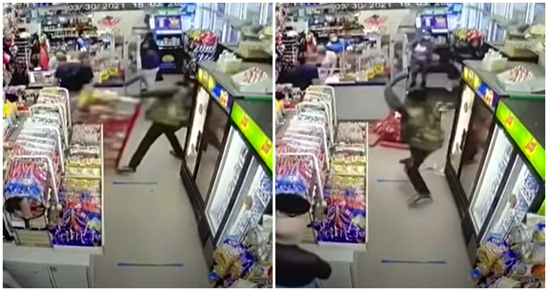 Korean-Owned Convenience Store Gets Trashed by Racist in North Carolina
