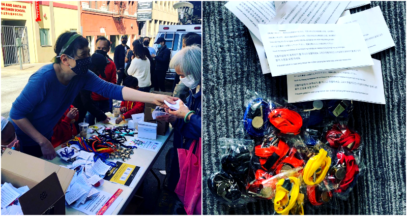Someone Stole 700 Whistles Donated to Protect Asian American Seniors in SF