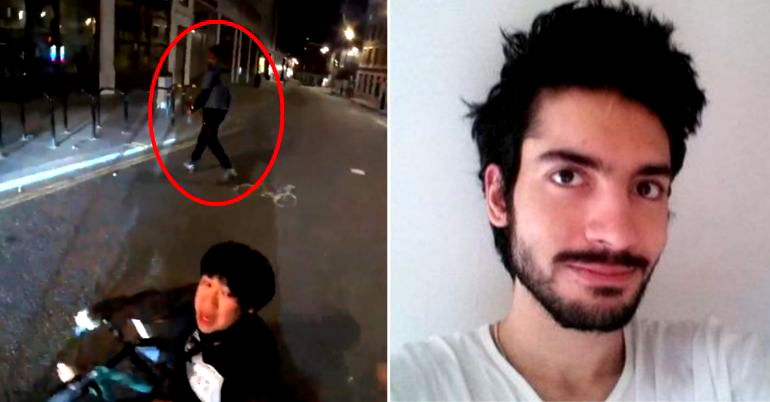 YouTuber Saves Asian Man From Mugger in London During Live Stream