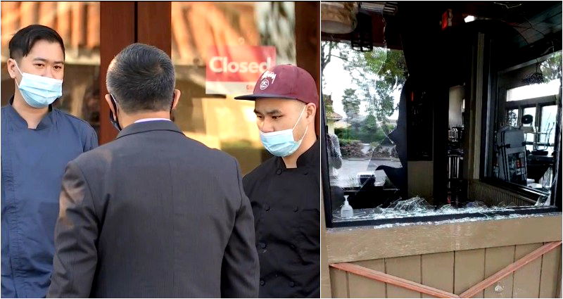 Vietnamese-Owned Restaurant in California Vandalized, Left With Racist Note