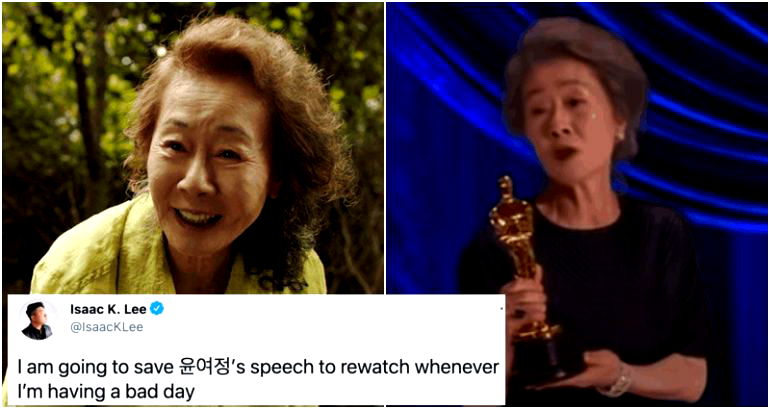 Youn Yuh-Jung Makes History After Winning Oscar for Best Supporting Actress