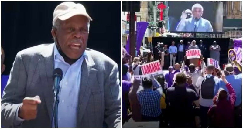 Danny Glover, Al Sharpton Call for Solidarity, Denounce Anti-Asian Violence in NYC Chinatown