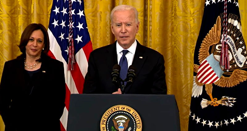 Biden Signs Anti-Asian Hate Crimes Act Into Law