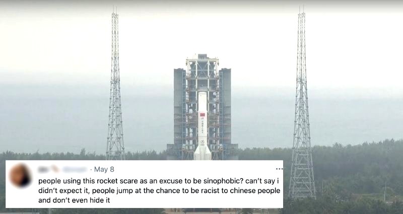 Social Media Users Call Out Anti-Chinese Rhetoric Amid Rocket Scare