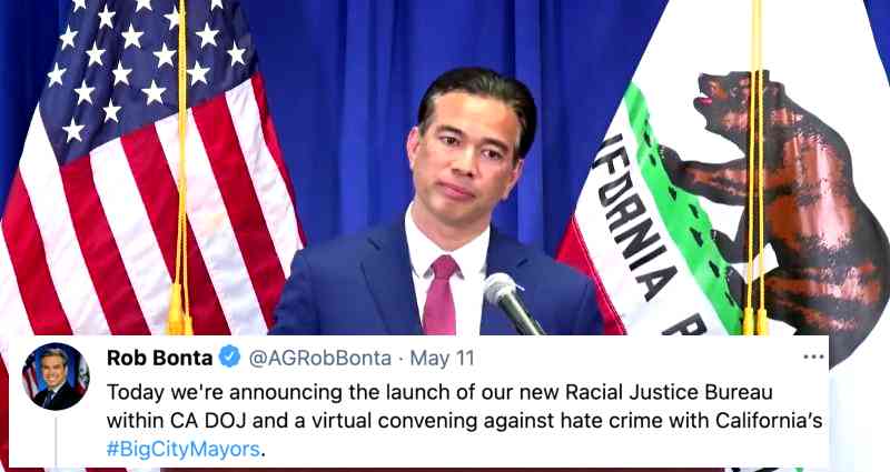 Filipino American California Attorney General Rob Bonta Commits to Focusing on Hate Crimes