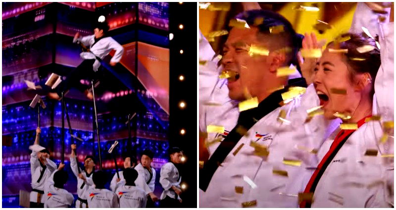 Taekwondo Demonstration Team Couldn’t Perform at Tokyo Olympics, Lands Golden Buzzer at ‘AGT’