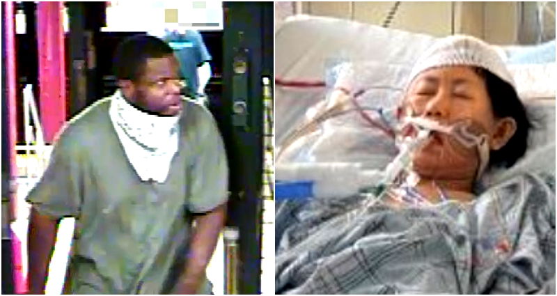 Asian mother in critical condition, yanked down NYC subway stairs in botched robbery with son