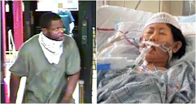 Asian mother in critical condition, yanked down NYC subway stairs in botched robbery with son