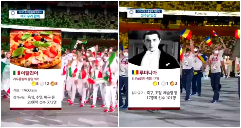 South Korea’s MBC sparks outrage over ‘inappropriate’ images for each country in Olympic opening
