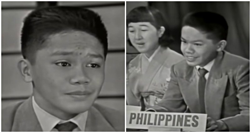 This young Filipino speaker from the 1950s has a timeless message on prejudice