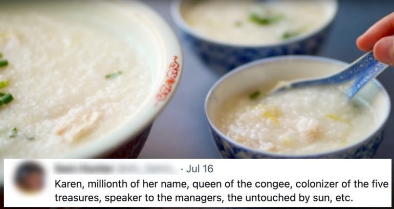 ‘Karen, Queen of Congee’ draws backlash over brand ‘improving’ ancient Asian dish for the Western palate
