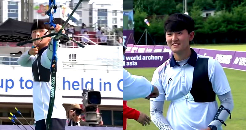 South Korean teen archer Kim Je-deok, sole caregiver of ill father, wins 2 gold medals