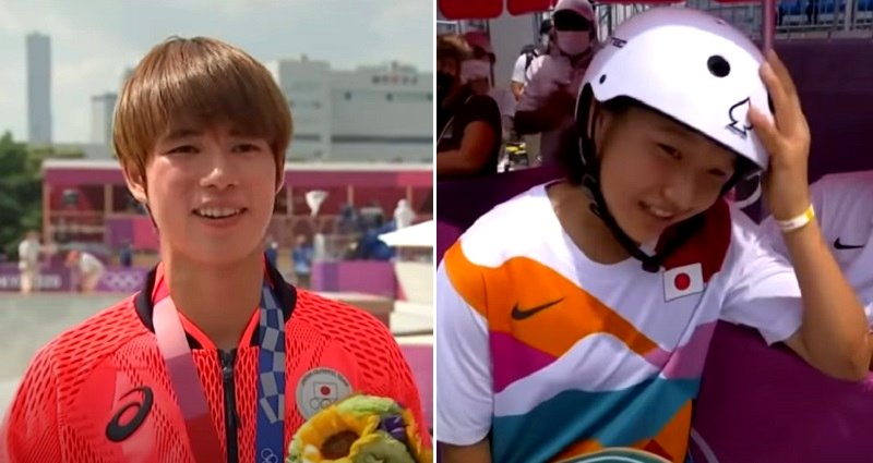Two Japanese athletes win first-ever Olympic skateboarding gold medals in history