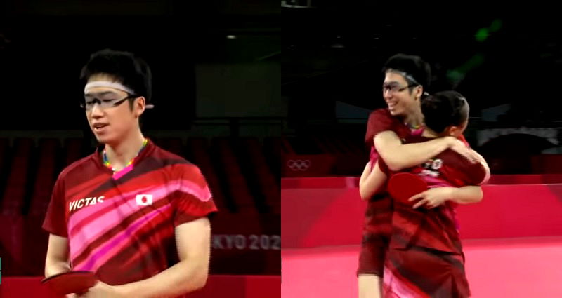 Japan’s Jun Mizutani, Mima Ito ‘take revenge’ on China’s gold medal streak in mixed doubles table tennis