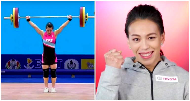 ‘Goddess of weightlifting’ wins first gold medal for Taiwan in Tokyo, sets three Olympic records