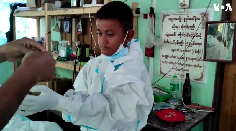 Meet Tun Lin Naing, the 13-year-old volunteer collecting COVID-19 ...