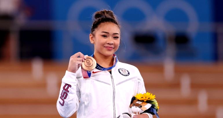 Suni Lee adds bronze to her gold, silver medals for Tokyo Games