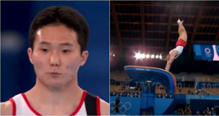 Shin Jea-hwan wins South Korea’s second gold ever in gymnastics vault