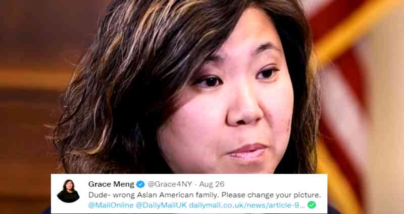 ‘Do we all look alike?’: Daily Mail draws backlash after confusing Rep. Grace Meng’s family with another Asian family