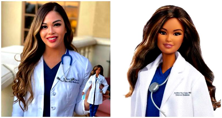 Barbie designs doll after Asian American healthcare worker Dr. Audrey Sue Cruz for #ThankYouHeroes