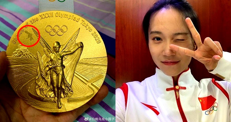 Two Chinese Olympians claim their gold medals are peeling, IOC responds