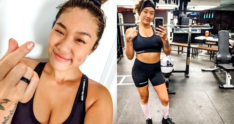MMA Champion Angela Lee gets into heated argument with Filipino reporter over pregnancy ‘vacation’