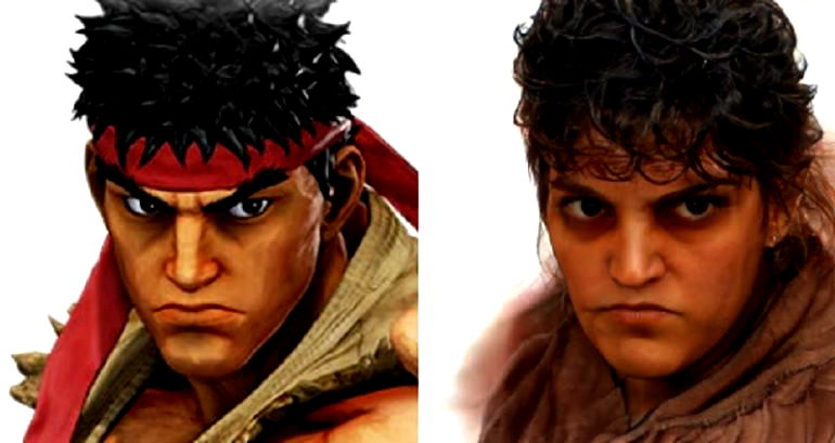 ‘Street Fighter’ characters’ AI-generated human faces are nightmare inducing