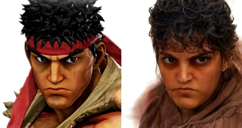 ‘Street Fighter’ characters’ AI-generated human faces are nightmare inducing