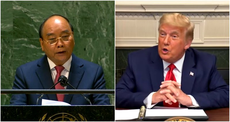 ‘Like Fook Yoo?’: Trump accused of making a racist joke about Vietnamese president’s name
