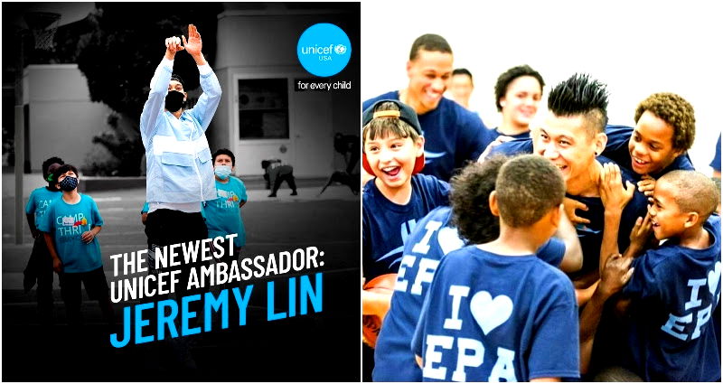 Jeremy Lin highlights youth mental health as UNICEF’s newest ambassador