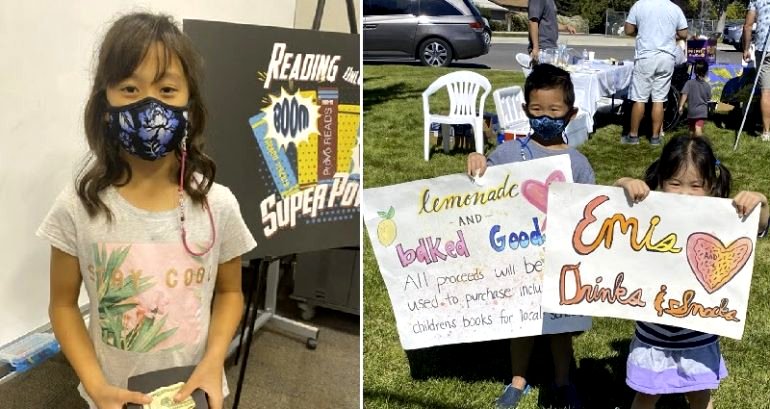 9-year-old girl runs lemonade stands to buy books with POC characters and authors for libraries