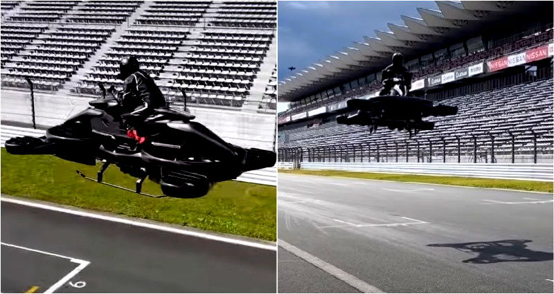 Tokyo company unveils futuristic $680,000 hoverbike