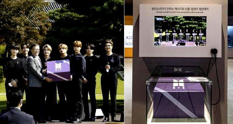 BTS’ time capsule on display at National Museum of Korean Contemporary History until 2039