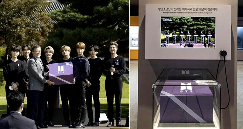 BTS’ time capsule on display at National Museum of Korean Contemporary History until 2039