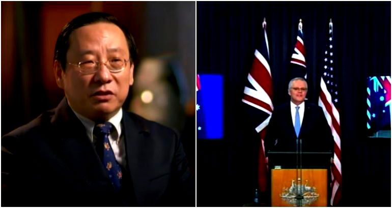 Ex-Chinese diplomat warns of ‘Armageddon’ if Australia joins US in protecting Taiwan