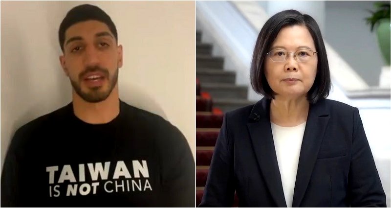 ‘Taiwan is not part of China’: Tsai Ing-wen thanks Celtics’ Enes Kanter for standing with Taiwan