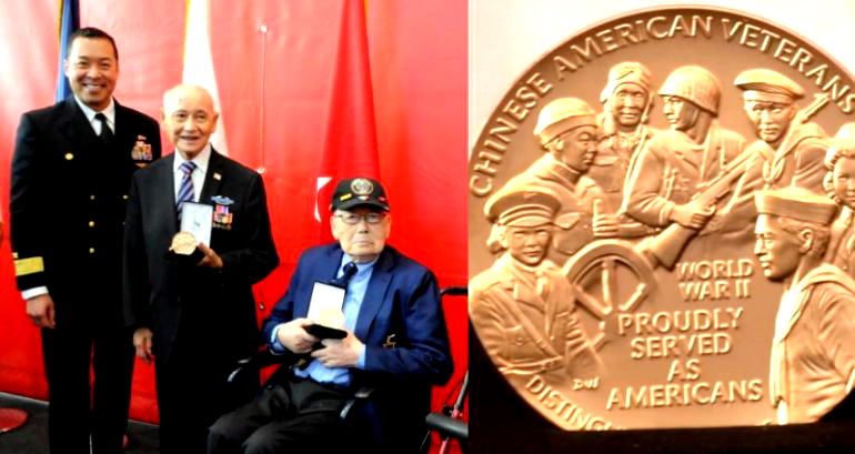 50 Chinese American WWII vets receive the Congressional Gold Medal in Philadelphia