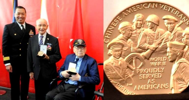 50 Chinese American WWII vets receive the Congressional Gold Medal in Philadelphia