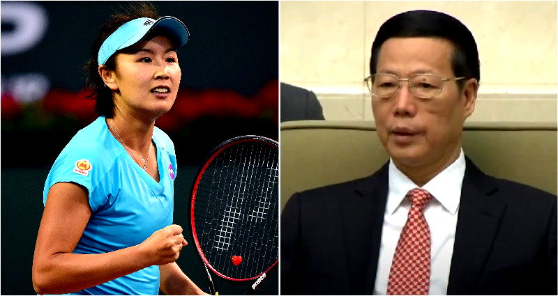 Chinese tennis star Peng Shuai accuses Chinese official of sexual coercion