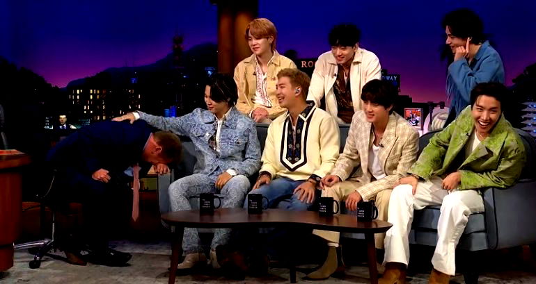 Is ‘Papa Mochi’ back? James Corden addresses ARMY controversy with BTS on ‘The Late Late Show’