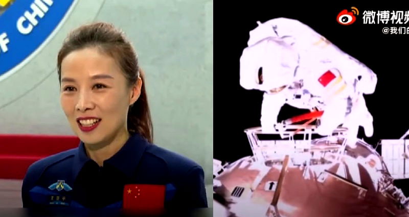 Shenzhou-13 crew member becomes first female Chinese astronaut to complete spacewalk
