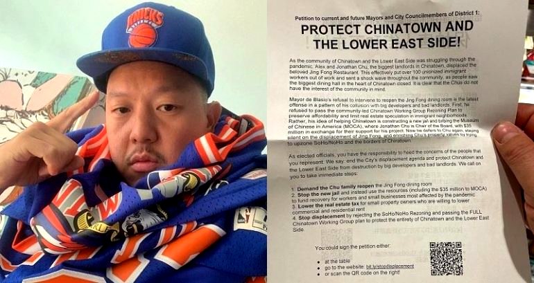 Eddie Huang calls out area landlord for ‘shielding’ NYC mayor’s plan to build 29-level jail in Chinatown