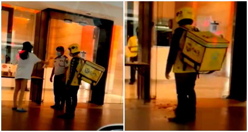 Video: Angry customer douses two men with boba drink because they could not deliver it to her doorstep