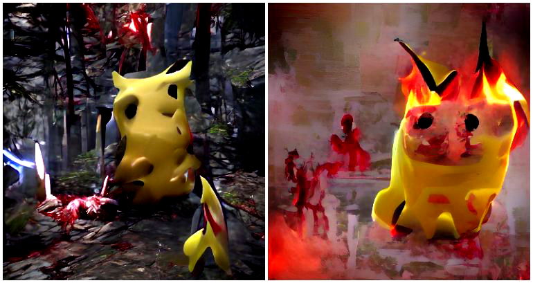 AI-created images of Pikachu are the farthest thing from kawaii